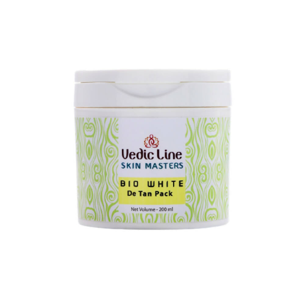 Vedic Line Skin Masters Bio White De Tan Face Pack  Grab2Buy Vedic Line Grab2Buy