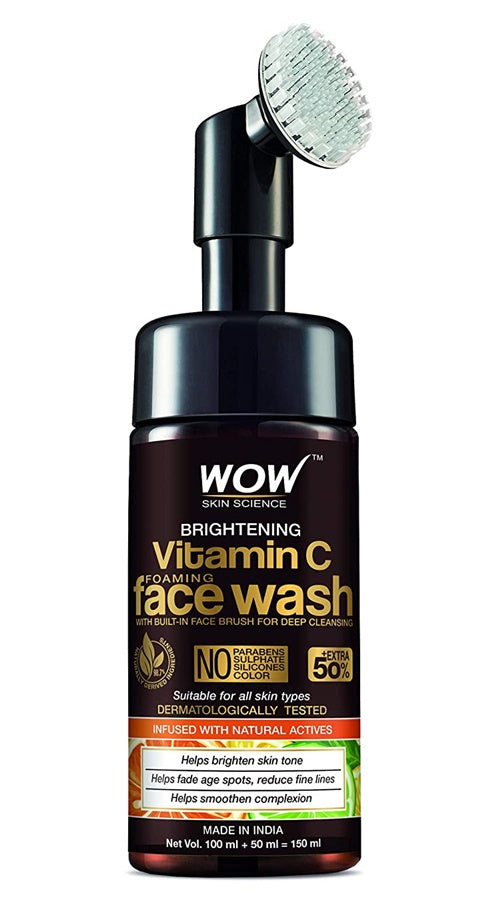 Wow Skin Science Vitamin C & Niacinamide Brightening Foaming Face Wash  Grab2Buy Wow Skin Science Grab2Buy
