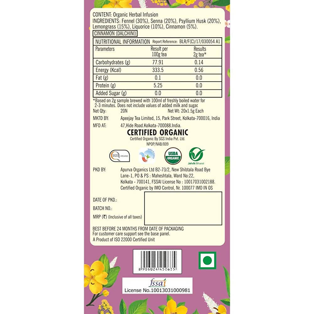 Typhoo Detoxing Organic Slim Tea Bags  Grab2Buy Typhoo Grab2Buy