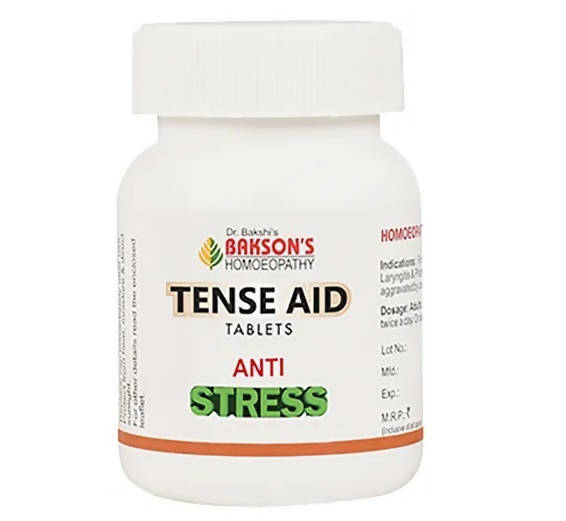 Bakson's Homeopathy Tense Aid Tablets 