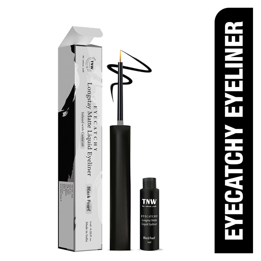 The Natural Wash Eyecatchy Longstay Matte Liquid Eyeliner - Black Pearl  Grab2Buy The Natural Wash Grab2Buy