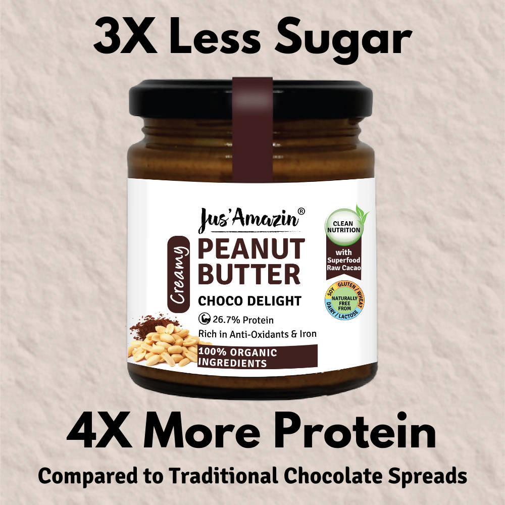 Jus Amazin Peanut Butter Choco Delight 