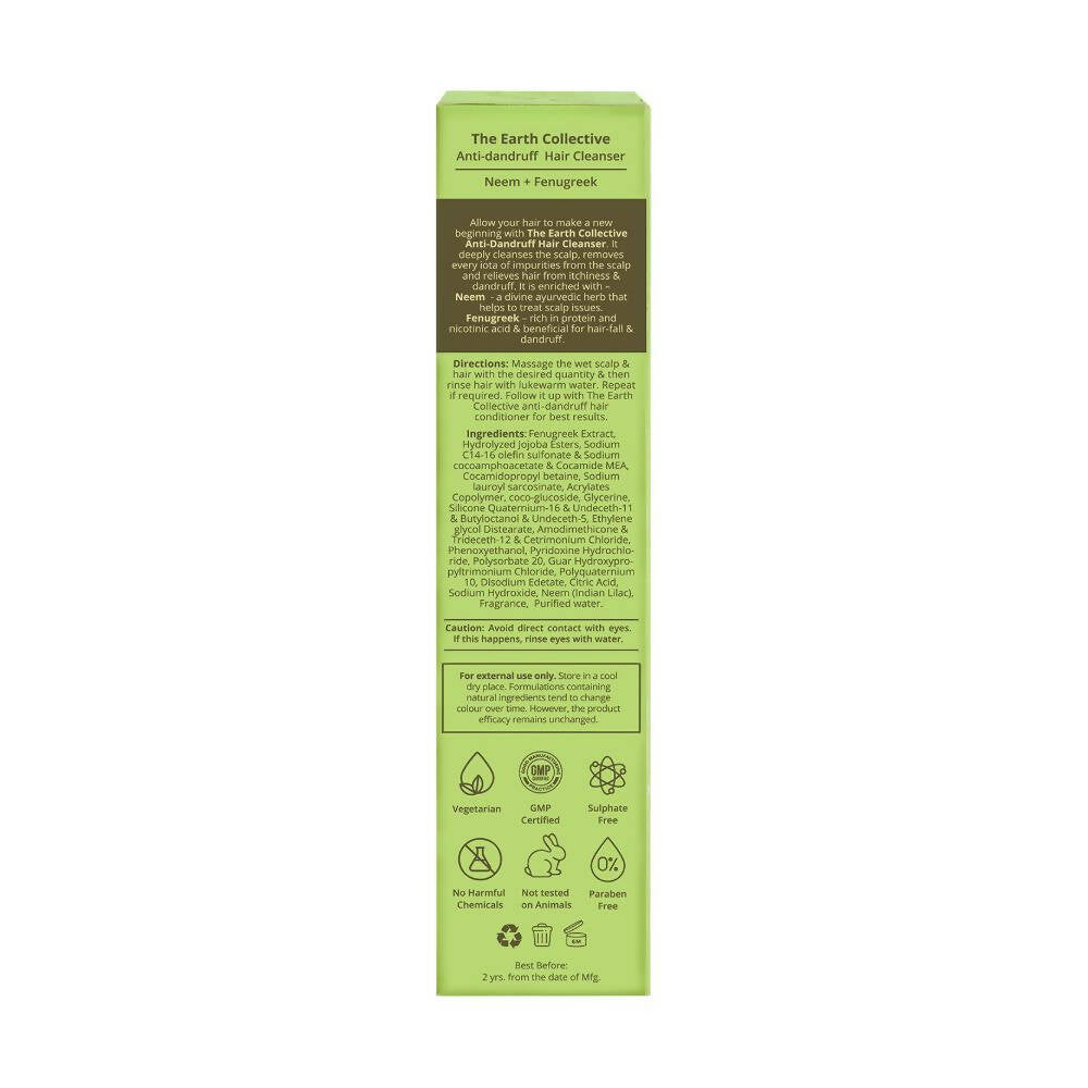 The Earth Collective Hair Cleanser - Anti-Dandruff  Grab2Buy The Earth Collective Grab2Buy