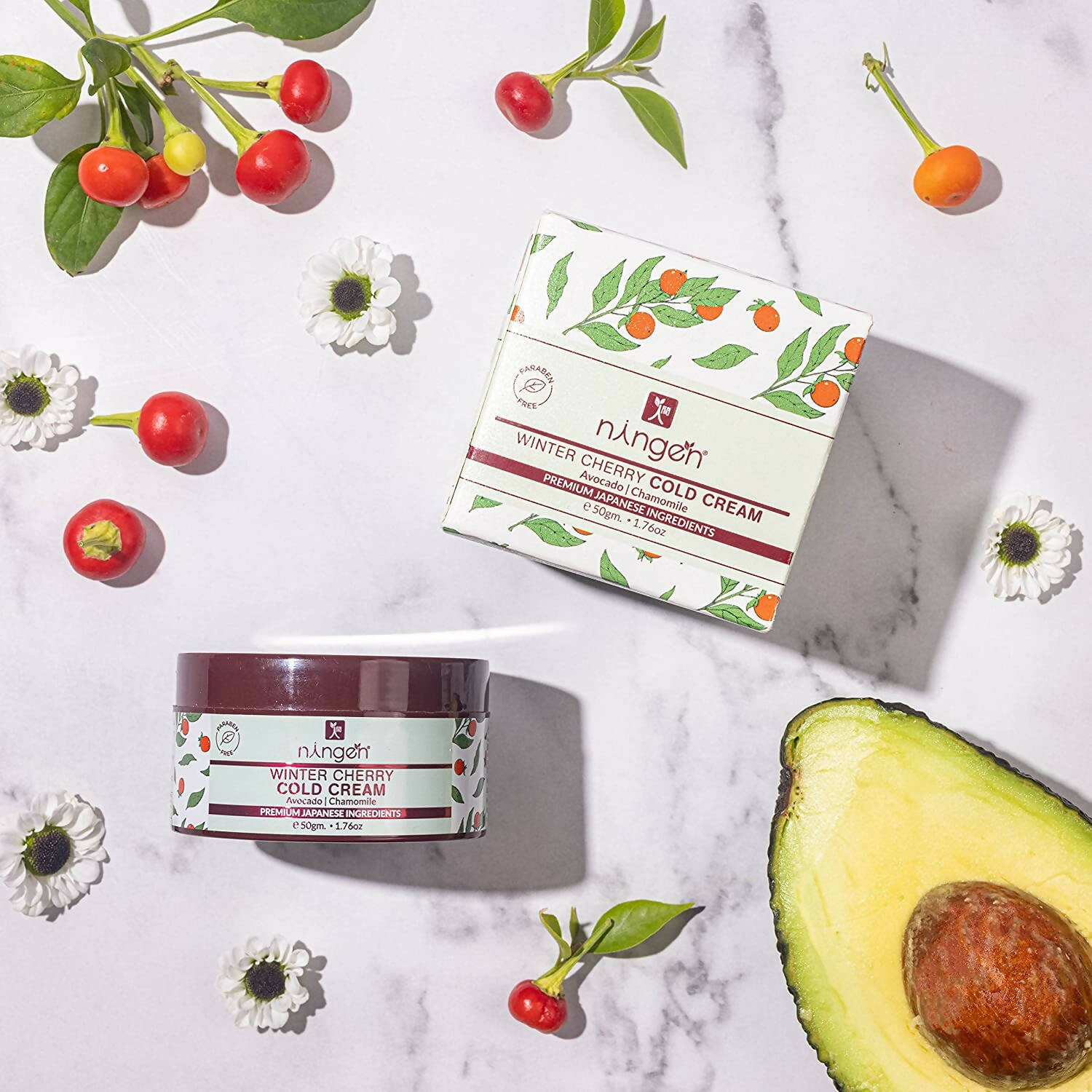 Ningen Winter Cherry Cold Cream 