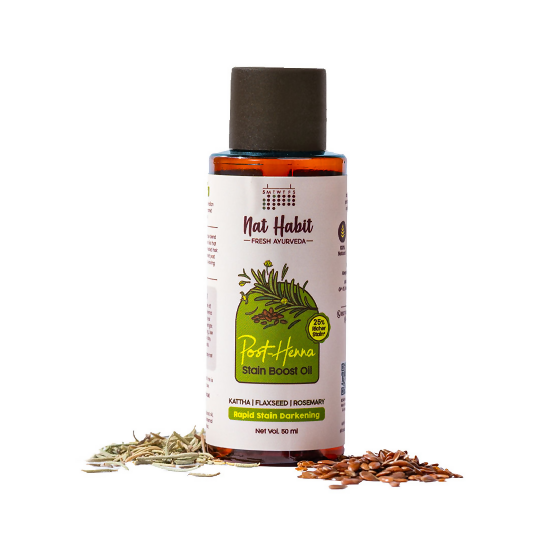 Nat Habit Post Henna Stain Boost Oil 