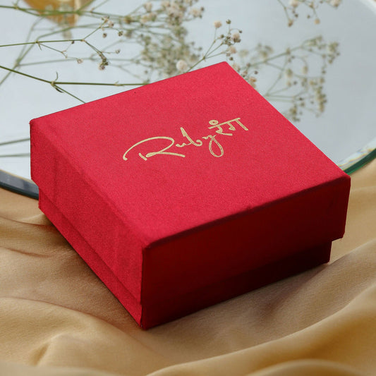 Boat Shaped Earrings with Diamond in Gold (Gold) - Ruby Raang - Grab2buy