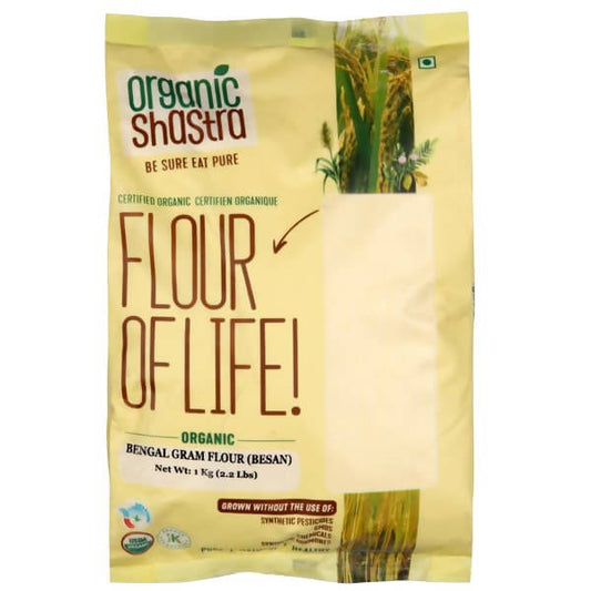 Organic Shastra Bengal Gram Flour (Besan) - Grab2buy