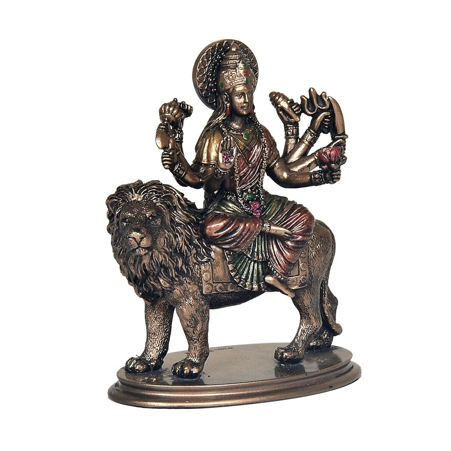 Umi Cold Cast Resin Maa Durga Idol - Grab2buy