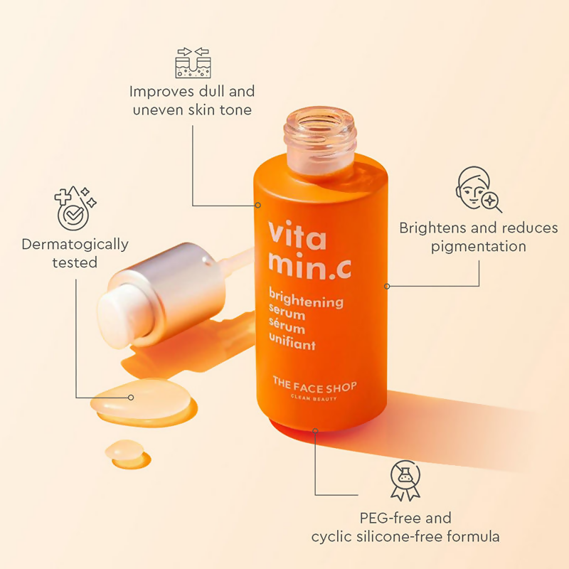 The Face Shop Vitamin C Brightening Serum  Grab2Buy The Face Shop Grab2Buy