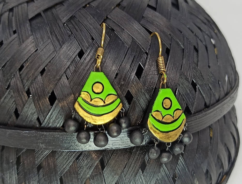 Terracotta Hangings-Light Green