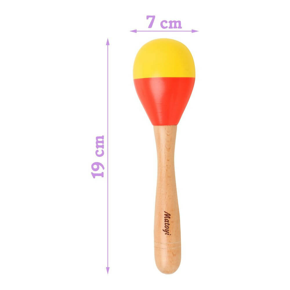 Matoyi Wooden Baby Bead Rattle - Grab2buy