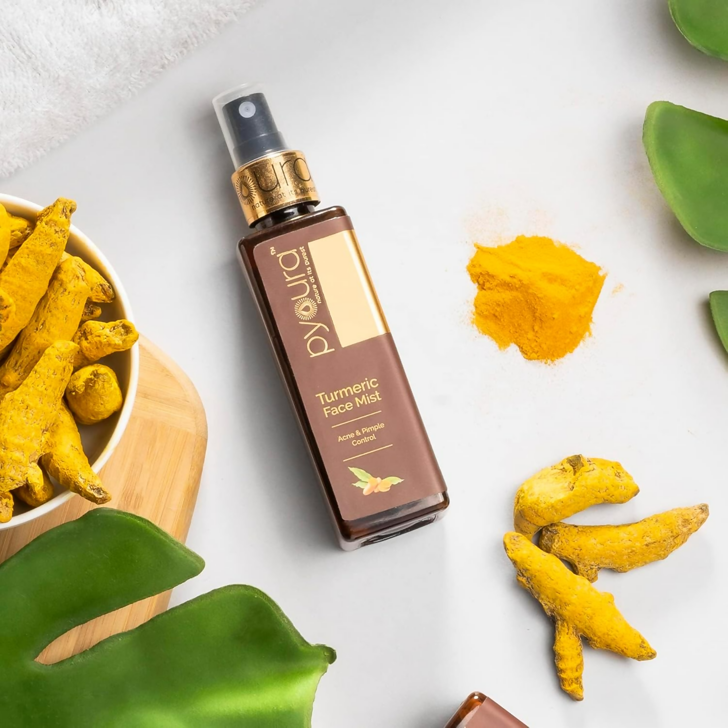 Pyoura Acne Pimple Turmeric Face Toner Mist Serum 