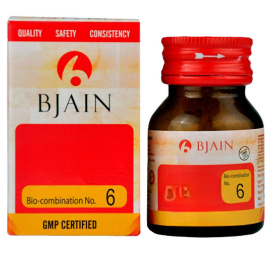 Bjain Homeopathy Bio Combination No.6 Tablet 