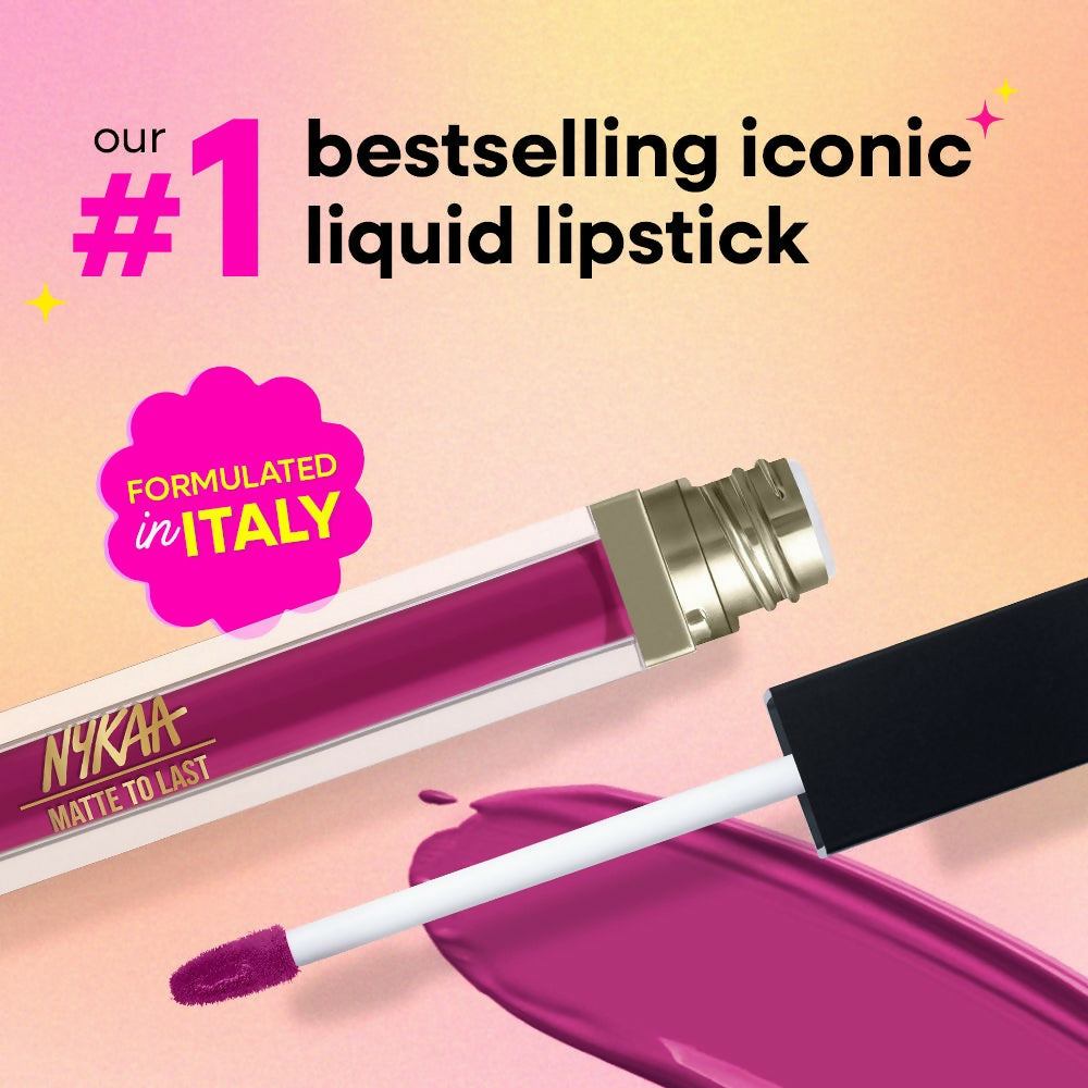 Nykaa Matte To Last ! Transferproof Liquid Lipstick -Kaveri - 20