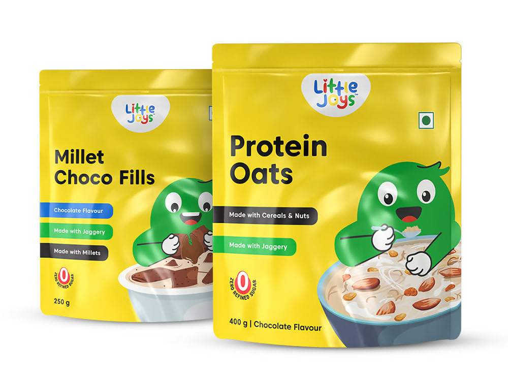 Little Joys Millet Choco Fills + Protein Oats 