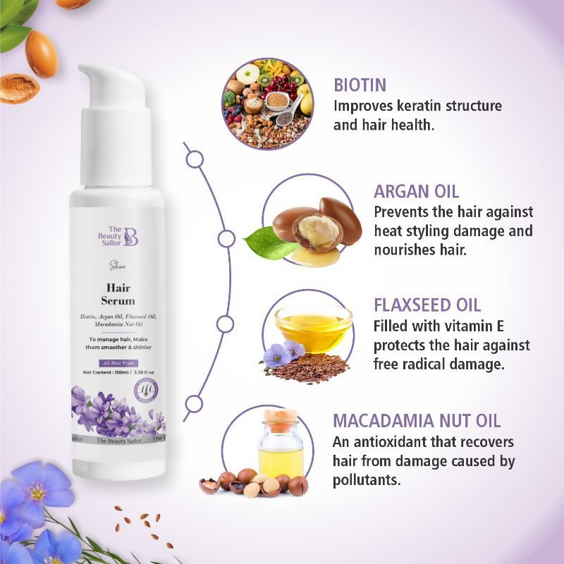 The Beauty Sailor Shine Hair Serum  Grab2Buy The Beauty Sailor Grab2Buy