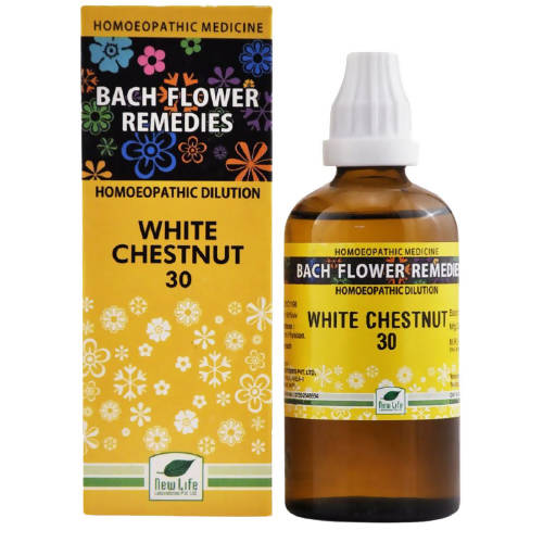 New Life Homeopathy Bach Flower Remedies White Chestnut Dilution 