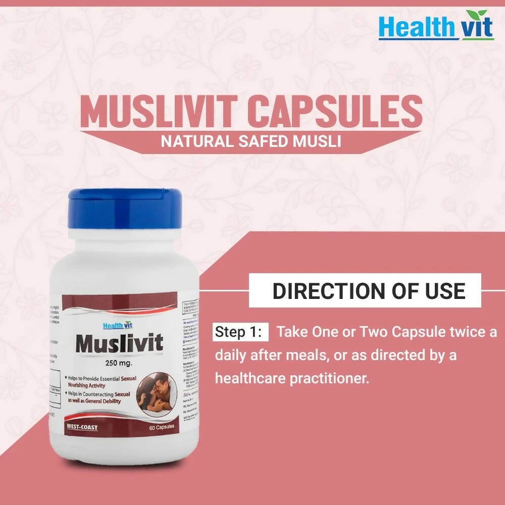 Healthvit Muslivit Capsules - Grab2buy