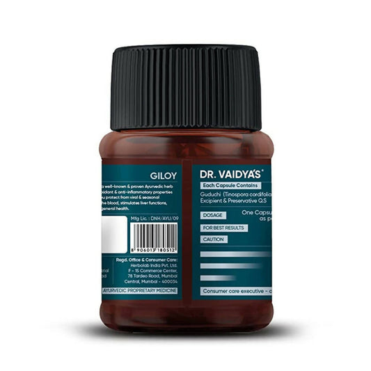 Dr. Vaidya's Giloy Capsules - Grab2buy