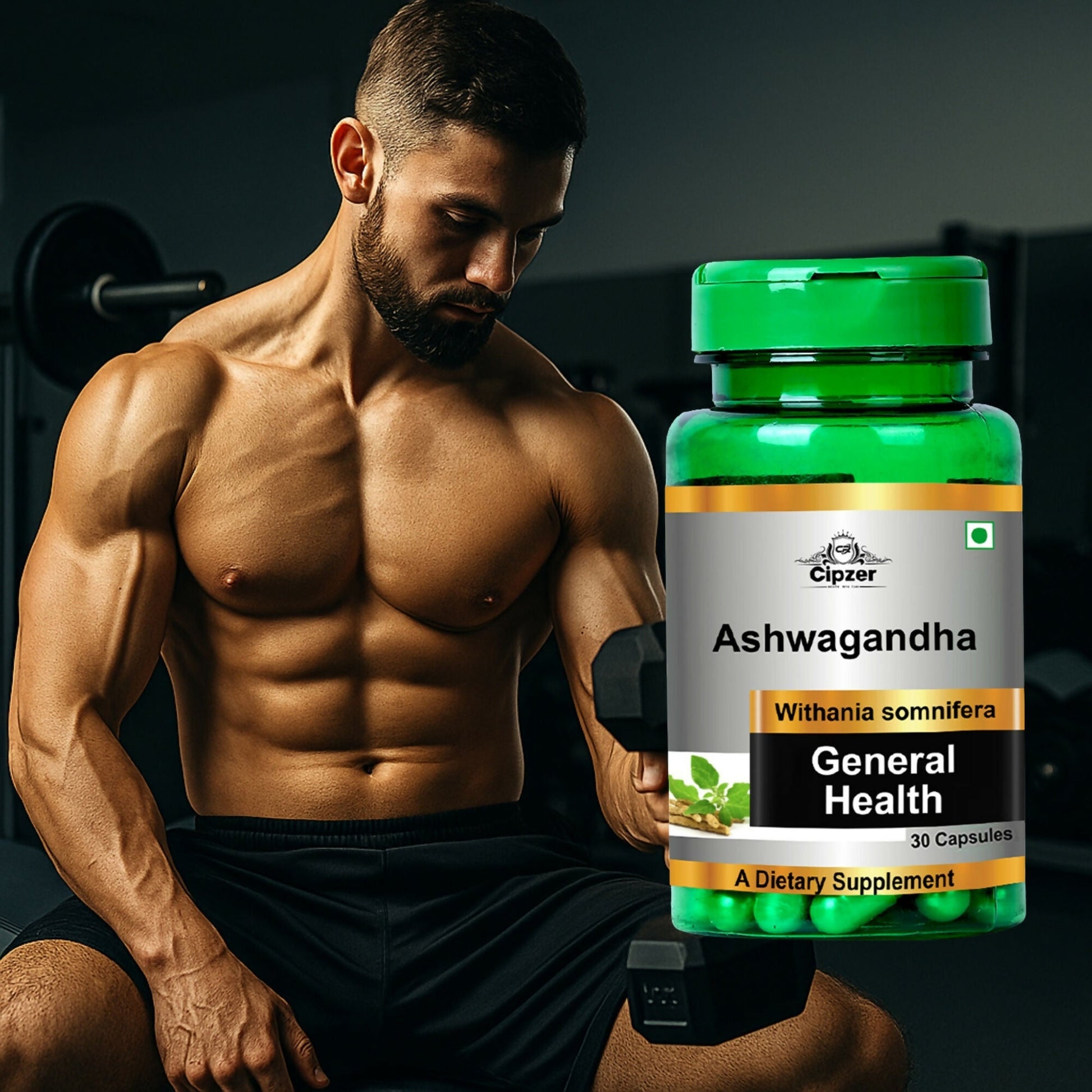 Cipzer Ashwagandha Capsules  Grab2Buy Cipzer Grab2Buy