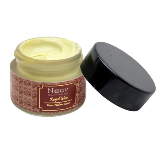 Neev Herbal Handmade Soaps Royal Glow Kesar Badam Cream