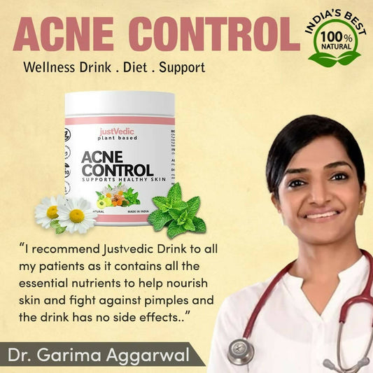 Just Vedic Acne Control Drink Mix 