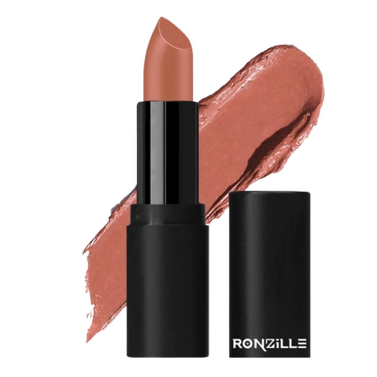 Ronzille One Touch Up HD Matte Lipstick - Nude Truffle