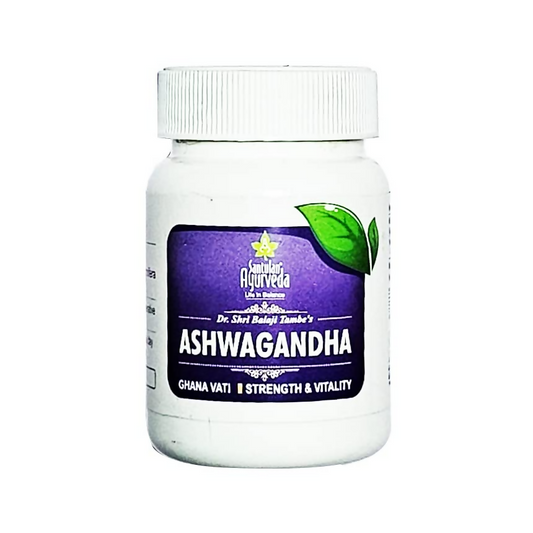 Santulan Ayurveda Ashwagandha Ghana Vati Tablets 