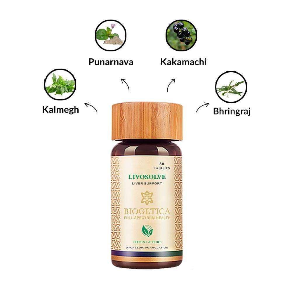 Biogetica Livosolve (Stabilizes Digestive- Liver Enzymes)  Grab2Buy Biogetica Grab2Buy