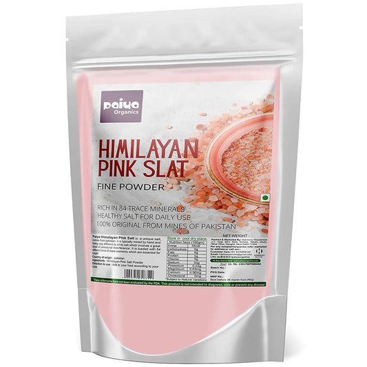 Paiya Organics Himalayan Pink Salt Fine Powder - Grab2buy