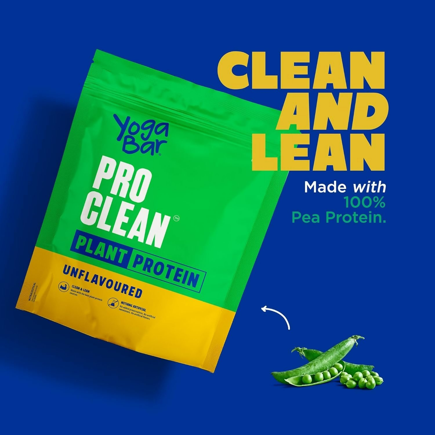 Yoga Bar Pro Clean Plant Protein Powder Chocolate Flavour & Unflavoured  Grab2Buy Yoga Bar Grab2Buy
