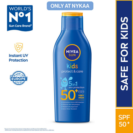 Nivea Sun Protect & Care Sunscreen For Kids Spf 50+ - Grab2buy