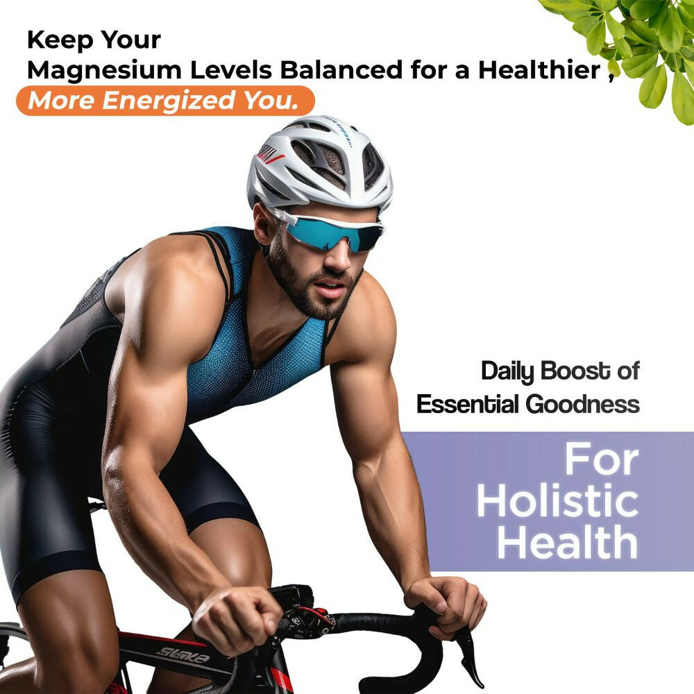 Health Veda Organics Magnesium Citrate+Glycinate Tablets 