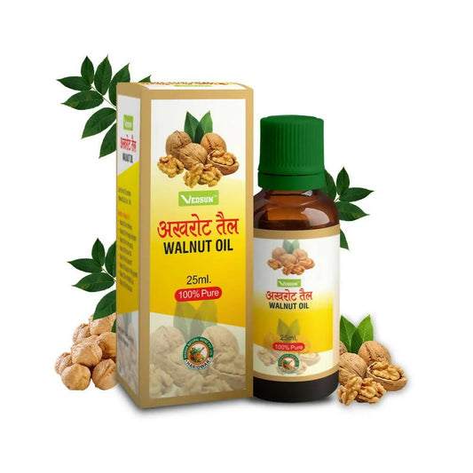 Vedsun Naturals Walnut Oil Pure and Organic for skin and Hair For Baby's Massage - Grab2buy