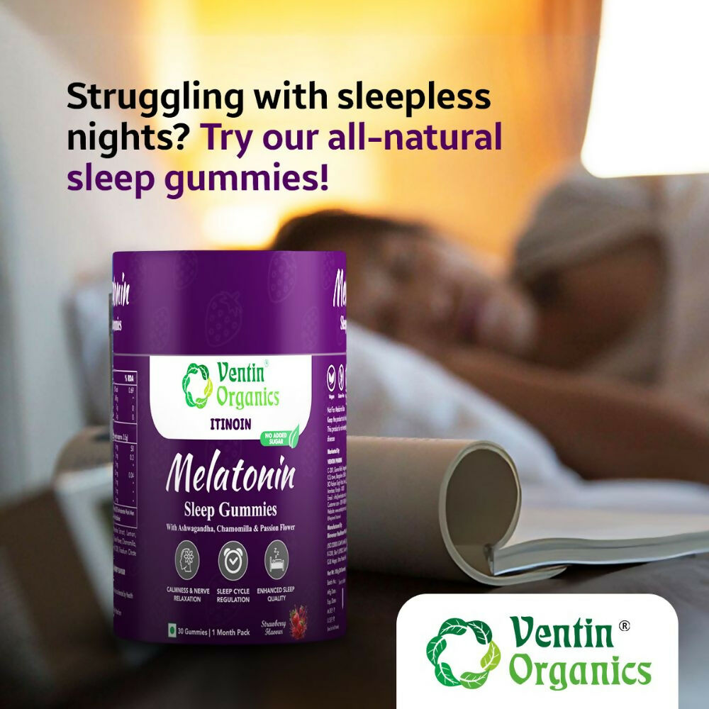 Ventin Organics Itinoin Melatonin 5mg Sleep Gummies 