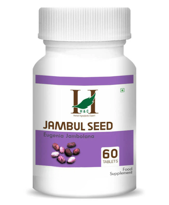 H&C Herbal Jambul Seed Tablets 