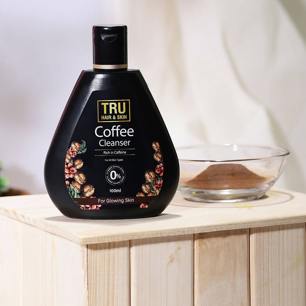 Tru Hair & Skin Coffee & Hyaluronic Acid Face Cleanser  Grab2Buy Tru Hair & Skin Grab2Buy