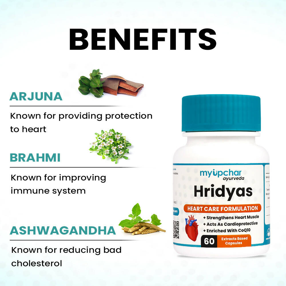 myUpchar Ayurveda Hridyas Capsules - Grab2buy