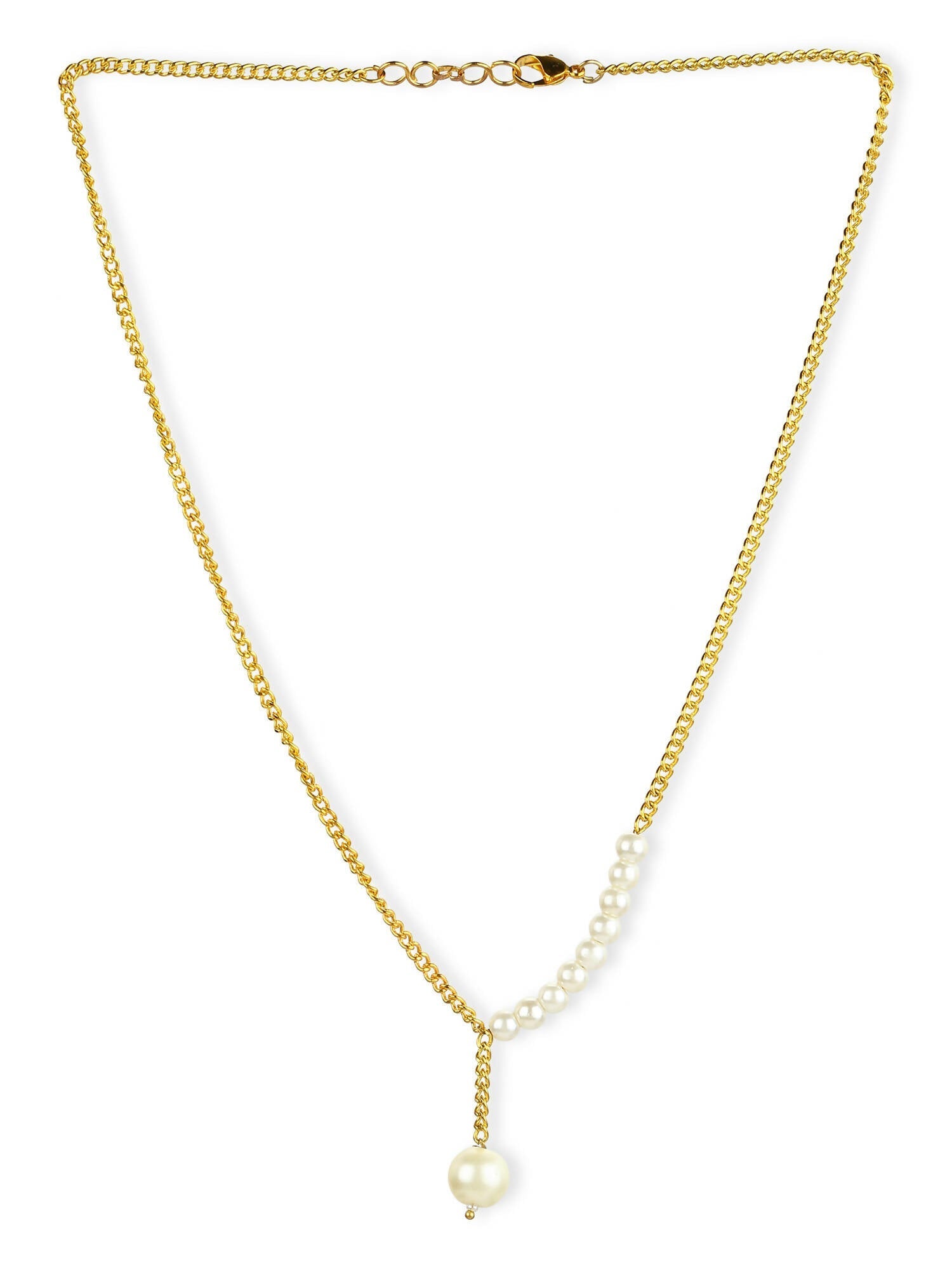 Women's Gold-Polished Chain - Ruby Raang | Swadesiicart