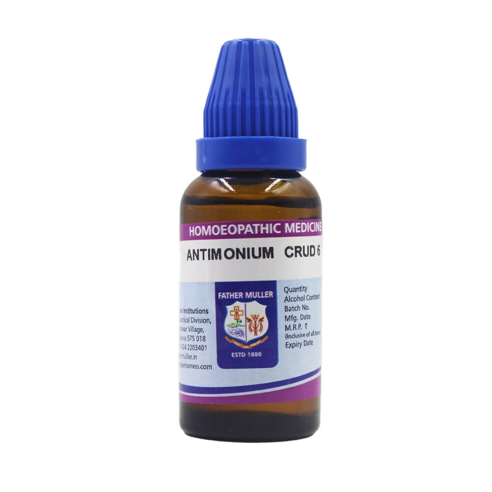 Father Muller Antimonium Crudum Dilution - Grab2buy