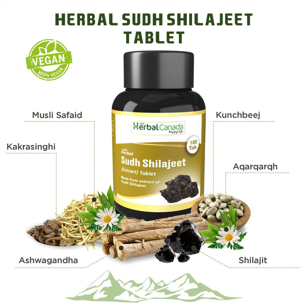 Herbal Canada Shudh SJ Tablets 