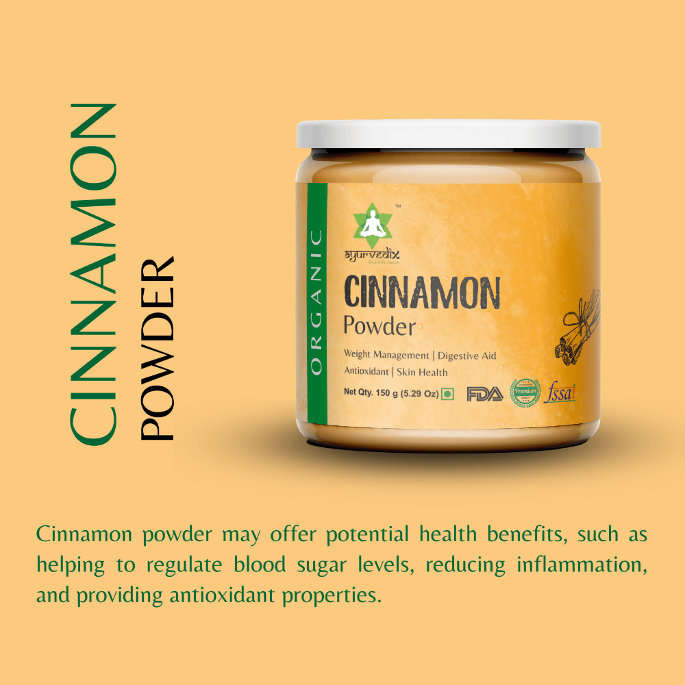 Ayurvedix Organic Cinnamon Powder - Grab2buy