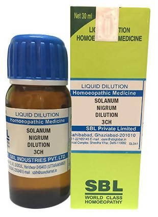 SBL Homeopathy Solanum Nigrum Dilution 