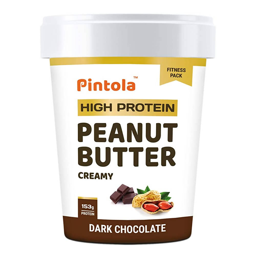 Pintola High Protein Dark Chocolate Creamy Peanut Butter - Grab2buy