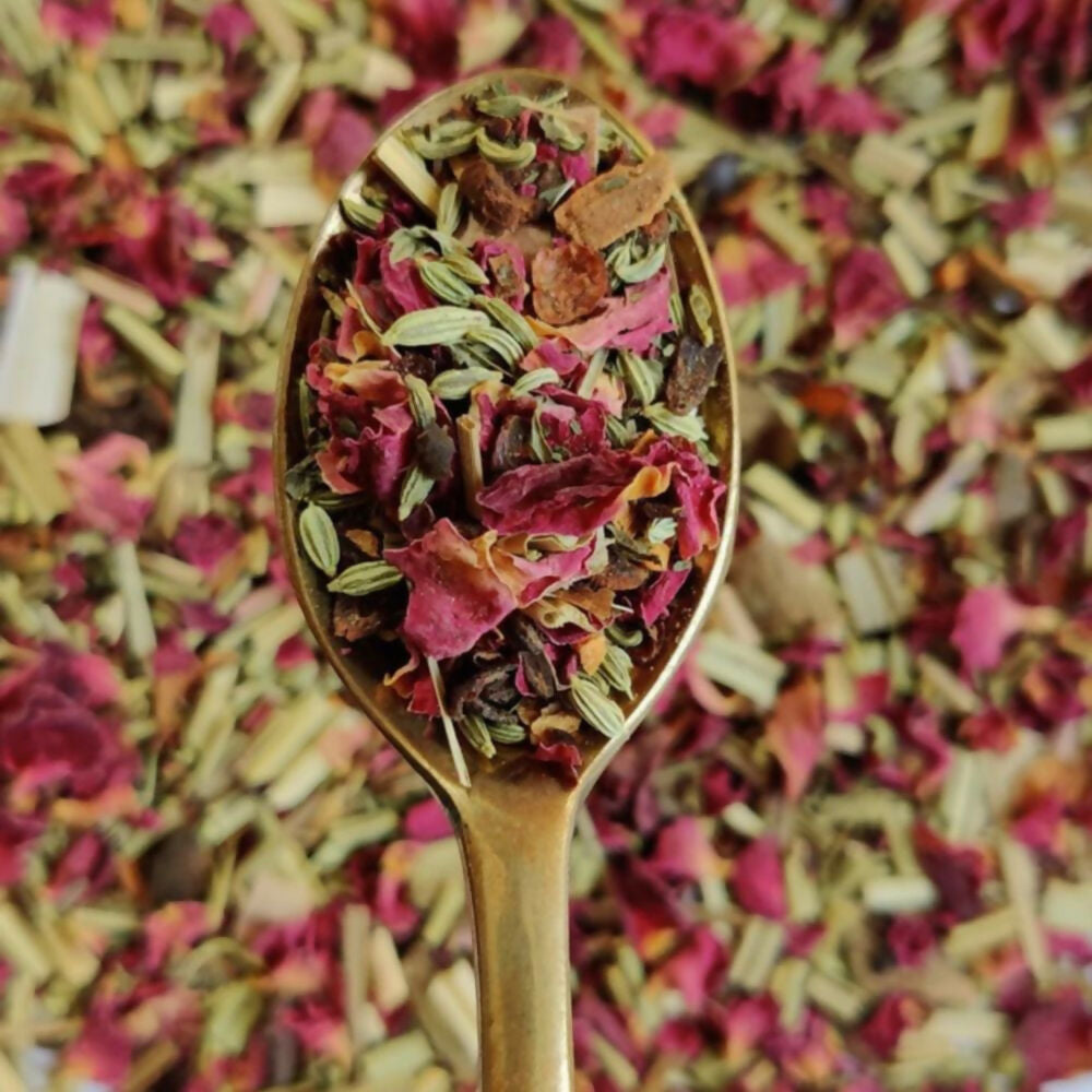 Shuddh Natural Calming Stress Relief Inside-Out Detox Shaanti Floral Tisane 
