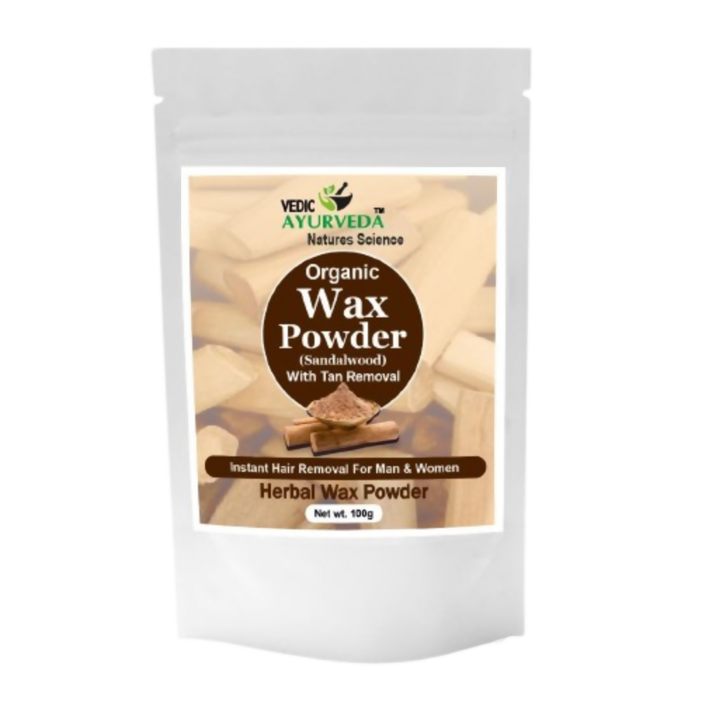 VedicAyurveda Herbal Wax Powder - Sandalwood  Grab2Buy VedicAyurveda Grab2Buy