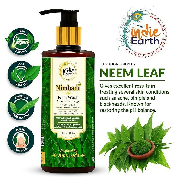 The Indie Earth Nimbadi Facewash Inspired by Ayurveda  Grab2Buy The Indie Earth Grab2Buy