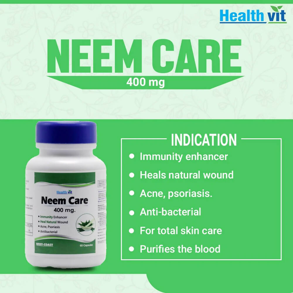 Healthvit Neem Care Capsules - Grab2buy