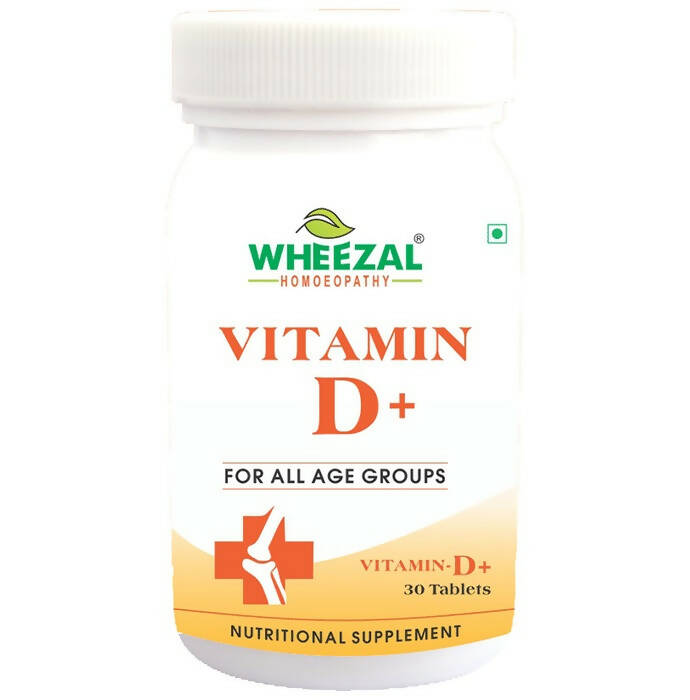 Wheezal Vitamin D+ Tablets - Grab2buy
