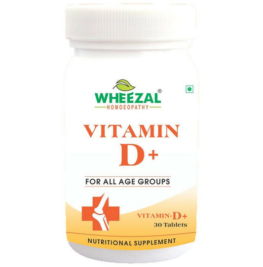 Wheezal Vitamin D+ Tablets - Grab2buy